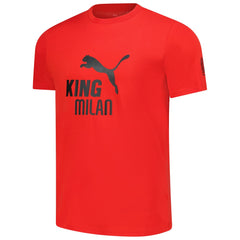 Puma AC Milan 2025/26 King Logo T-Shirts - Red