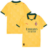 Puma AC Milan Youth 2025/26 Third Replica Jerseys - Yellow