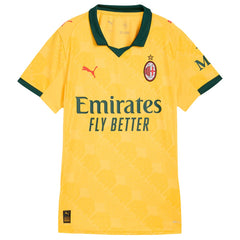 Puma AC Milan Women's 2025/26 Third Replica Jerseys - Yellow