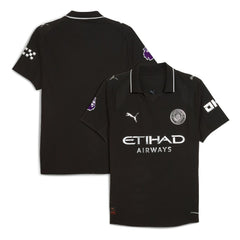 Puma Manchester City 2025/26 Away Jerseys - Black