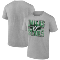 Dallas Stars - Retro Vibe T-Shirt Heather Gray