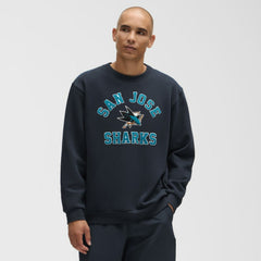 San Jose Sharks - lululemon Steady State Crew True Navy
