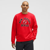 New Jersey Devils - lululemon Steady State Crew True Red