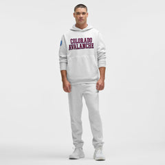 Colorado Avalanche - lululemon Steady State Pullover Hoodie Heathered Core Ultra Light Grey