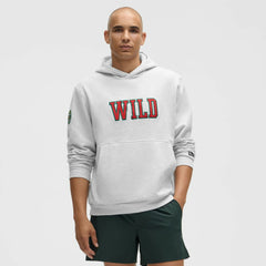 Minnesota Wild - lululemon Steady State Pullover Hoodie Heathered Core Ultra Light Grey