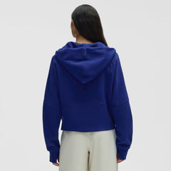 Edmonton Oilers - lululemon Women's Scuba Oversized Half-Zip Hoodie Larkspur