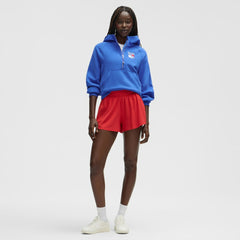 New York Rangers lululemon Women's Scuba Oversized Half-Zip Hoodie Blue