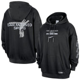 Nike - San Antonio Spurs Courtside Club Premium Hoodie - Black