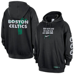 Nike - Boston Celtics Courtside Club Premium Hoodie - Black