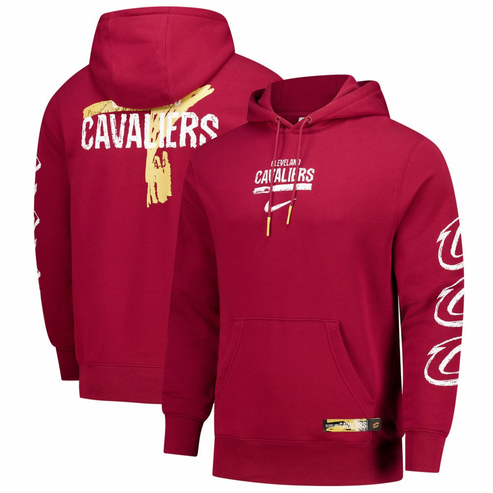 Nike - Cleveland Cavaliers Courtside Club Premium Hoodie - Wine