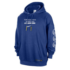 Nike - Golden State Warriors Courtside Club Premium Hoodie - Royal