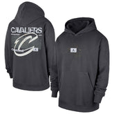 NBA - Cleveland Cavaliers Jordan Brand Statement Jumpman Flight Premiere Hoodie - Anthracite