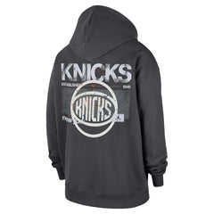 NBA - New York Knicks Jordan Brand Statement Jumpman Flight Premiere Hoodie - Anthracite