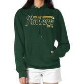 Green Bay Packers Starter Women's Groovy Script Pullover Hoodie Green - NFL