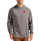 Tampa Bay Buccaneers Cutter & Buck Adapt Historic Knit Recycled Raglan Pullover Hoodie Heather Gray - NFL