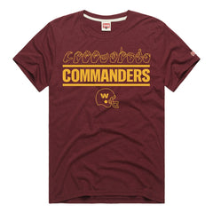 Washington Commanders Homage Unisex NFL ASL Collection by Love Sign Tri-Blend T-Shirt Burgundy - NFL