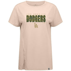 Los Angeles Dodgers Levelwear Women's Influx Protect W T-Shirt Clearance