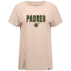 San Diego Padres Levelwear Women's Influx Protect W T-Shirt On Sale