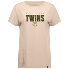 Minnesota Twins Levelwear Women's Influx Protect W T-Shirt Clearance