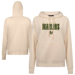 Miami Marlins Levelwear Women's Adorn Protect W Pullover Hoodie Lifestyle