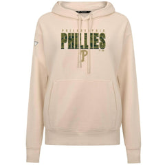 Philadelphia Phillies Levelwear Women's Adorn Protect W Pullover Hoodie On Sale