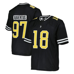 Fanatics Juventus Collegiate American Football Foundation Fashion Jerseys - Black