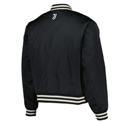 Fanatics Juventus Collegiate Sateen Full-Snap Jacket - Black