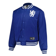 Fanatics Chelsea Collegiate Sateen Full-Snap Jacket - Royal