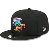 San Francisco 49ers New Era Pride 9FIFTY Snapback Hat Black - NFL