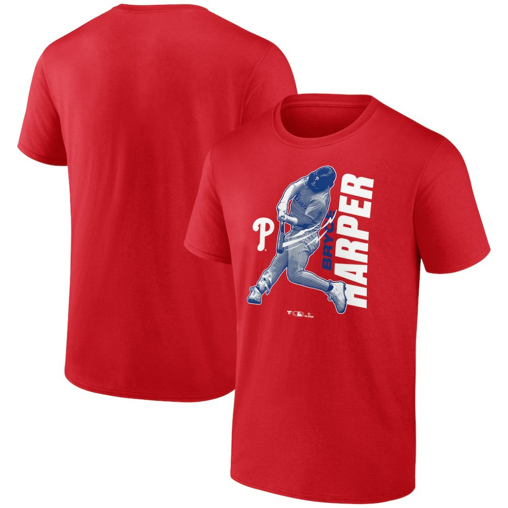 Bryce Harper Philadelphia Phillies Player Graphic T-Shirt Lifestyle