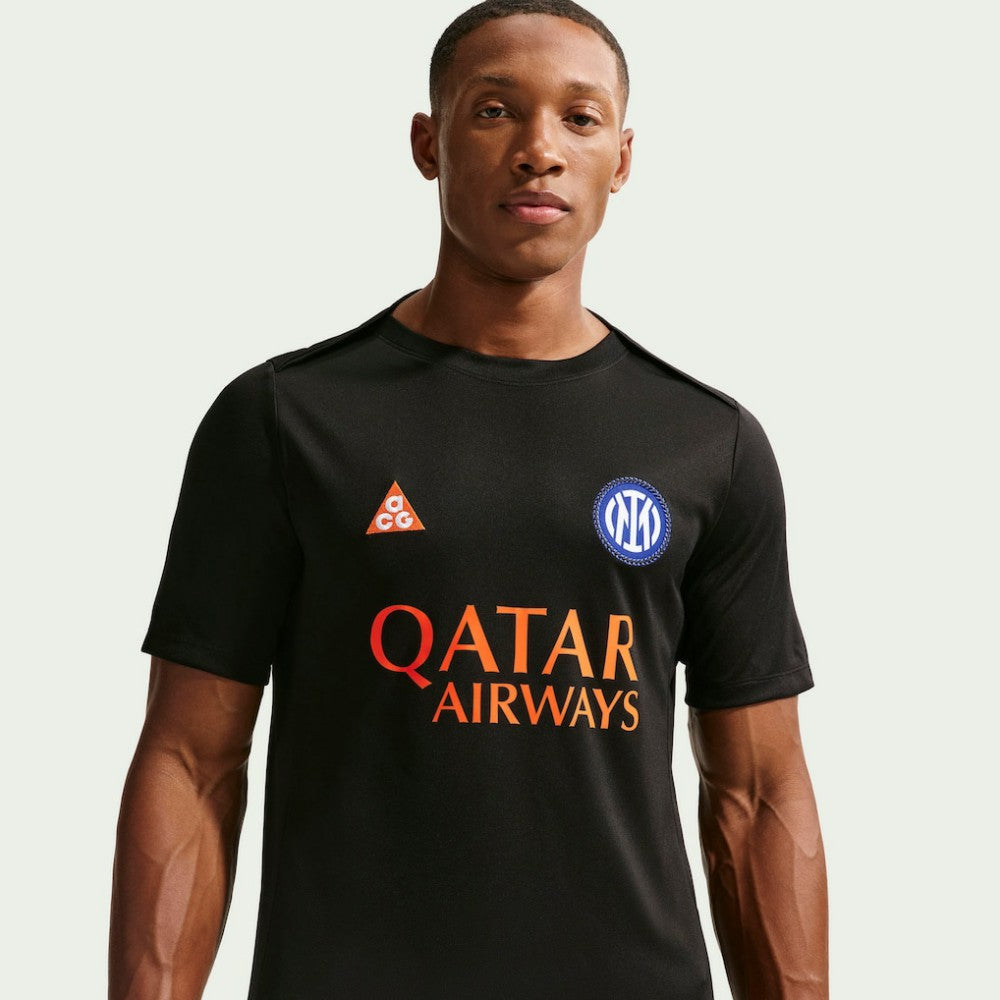 Nike Inter Milan Academy Pro Dri-FIT Pre-Match Top - Black