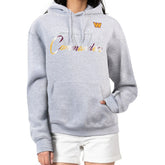 Washington Commanders G-III 4Her by Carl Banks Women's Shadow Logo Fleece Pullover Hoodie Gray - NFL