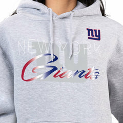 New York Giants G-III 4Her by Carl Banks Women's Shadow Logo Fleece Pullover Hoodie Gray - NFL