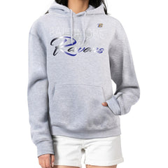 Baltimore Ravens G-III 4Her by Carl Banks Women's Shadow Logo Fleece Pullover Hoodie Gray - NFL