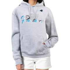 Carolina Panthers G-III 4Her by Carl Banks Women's Shadow Logo Fleece Pullover Hoodie Gray - NFL