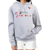 Houston Texans G-III 4Her by Carl Banks Women's Shadow Logo Fleece Pullover Hoodie Gray - NFL