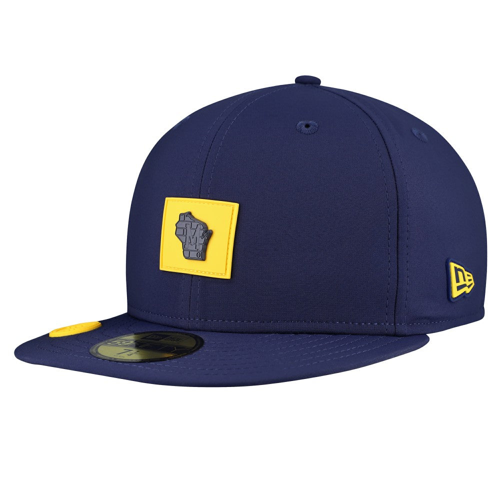 Milwaukee Brewers New Era 2026 Clubhouse Alternate 59FIFTY Fitted Hat On Sale