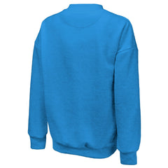 NBA - Oklahoma City Thunder Majestic Threads Women's Classic Tri-Blend Pullover Sweatshirt - Blue