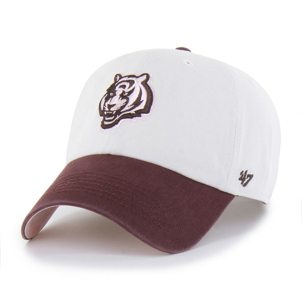 Cincinnati Bengals '47 Unisex Love Letter Clean Up Adjustable Hat Stone/Burgundy - 47 brand