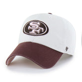 San Francisco 49ers '47 Unisex Love Letter Clean Up Adjustable Hat Stone/Burgundy - 47 brand