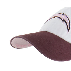 Los Angeles Chargers '47 Unisex Love Letter Clean Up Adjustable Hat Stone/Burgundy - 47 brand