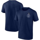 Paris Saint-Germain 2025 Champions League Winners Eiffel Star T-Shirts - Navy