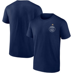 Paris Saint-Germain 2025 Champions League Winners Eiffel Star T-Shirts - Navy