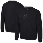 NBA - San Antonio Spurs Stadium Essentials Unisex Club Level Chenille Sweatshirt - Black