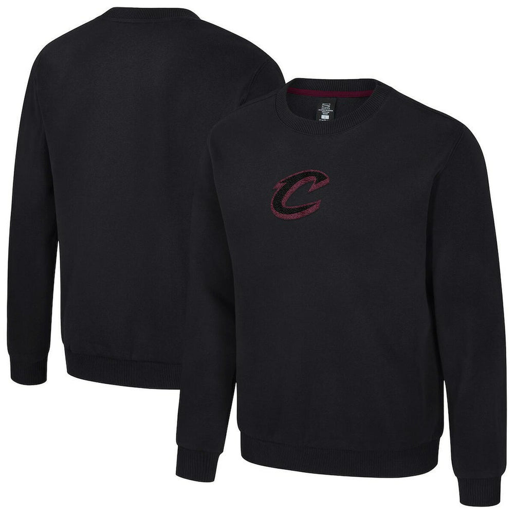 NBA - Cleveland Cavaliers Stadium Essentials Unisex Club Level Chenille Sweatshirt - Black