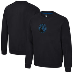 NBA - Minnesota Timberwolves Stadium Essentials Unisex Club Level Chenille Sweatshirt - Black