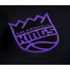 NBA - Sacramento Kings Stadium Essentials Unisex Club Level Chenille Sweatshirt - Black