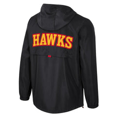 NBA - Atlanta Hawks Stadium Essentials Unisex Compete Quarter-Zip Hoodie Jacket - Black