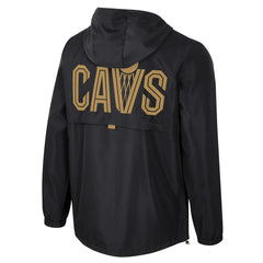 NBA - Cleveland Cavaliers Stadium Essentials Unisex Compete Quarter-Zip Hoodie Jacket - Black