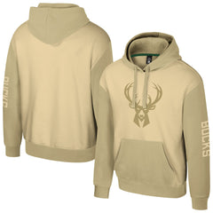 NBA - Milwaukee Bucks Stadium Essentials Unisex Rafters Burst Hoodie - Khaki